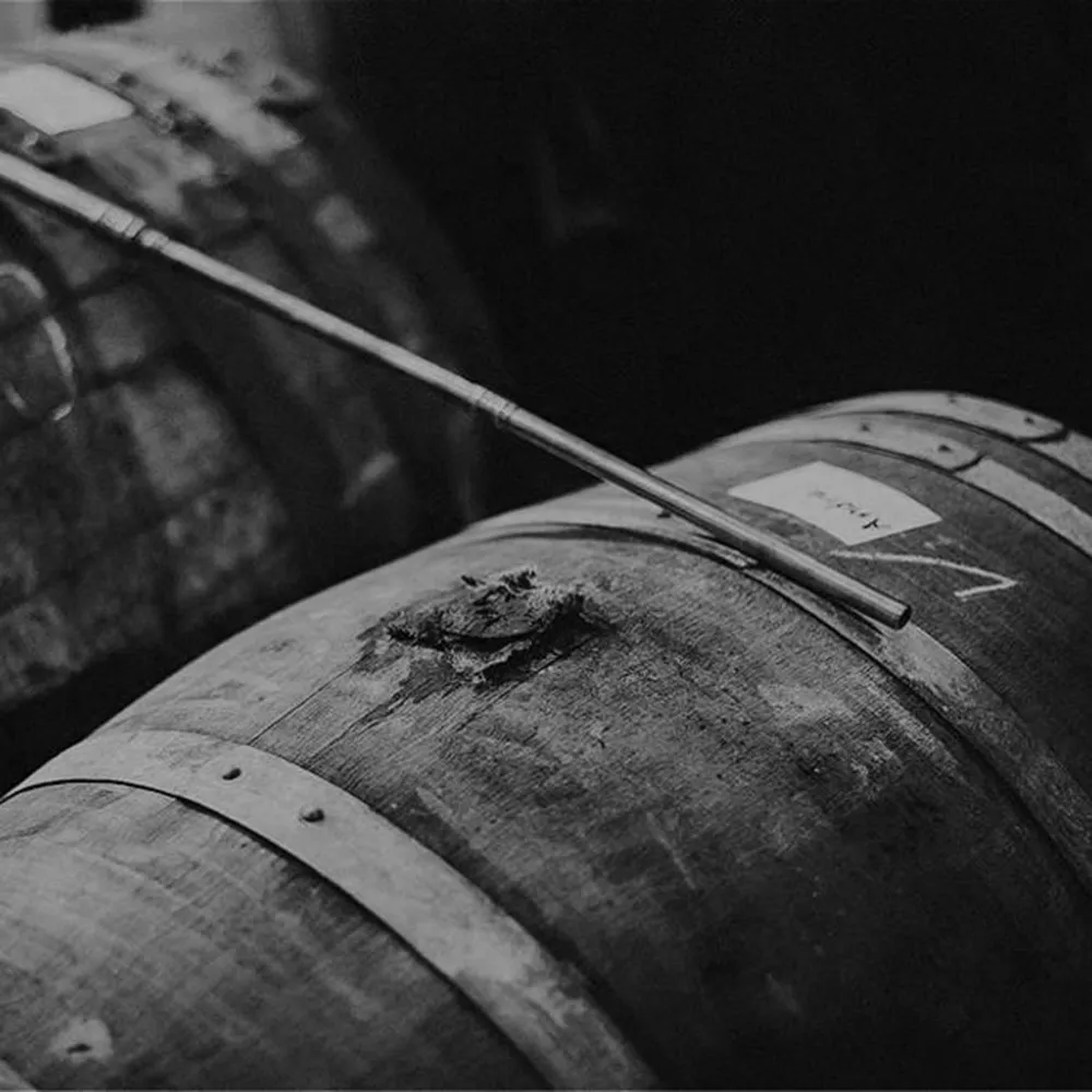 Wooden Whisky Barrel Bung Sampling Tool Distillery Warehouse Auchentoshan