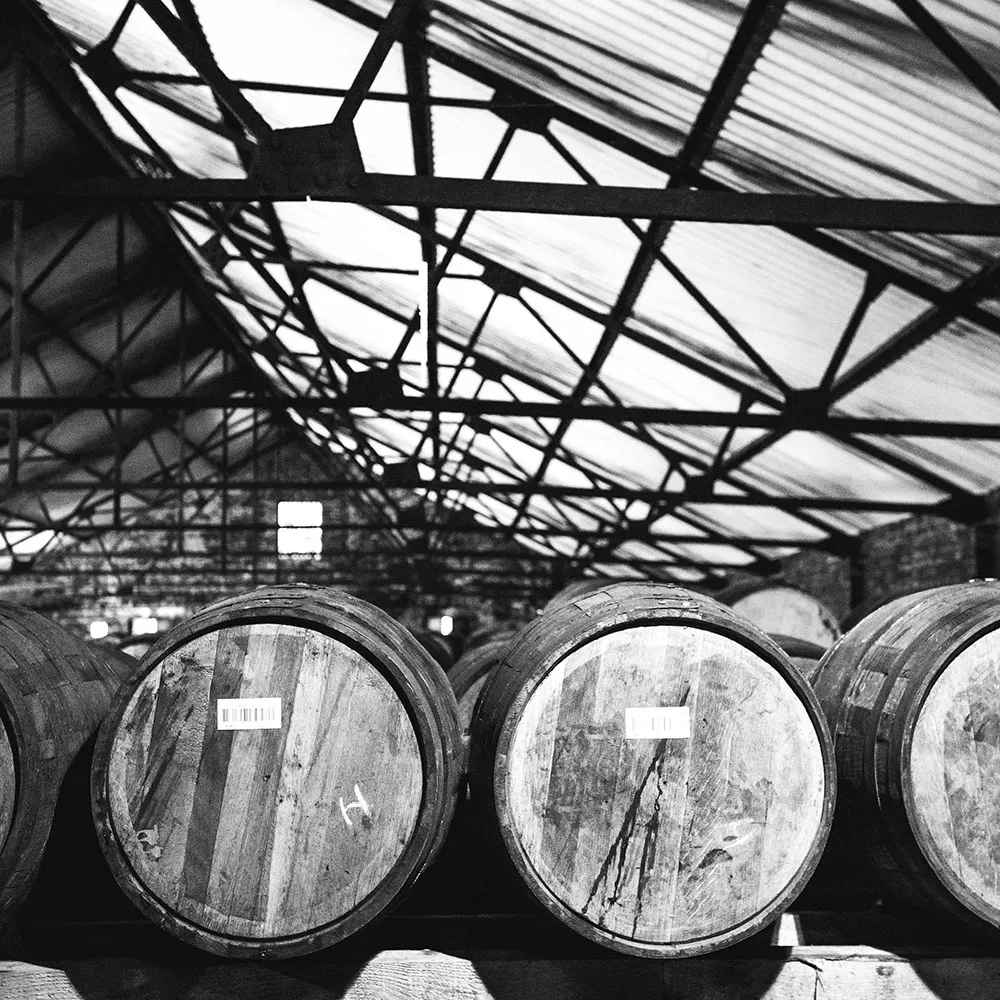 Wooden Whisky Barrel Bung Sampling Tool Distillery Warehouse Auchentoshan