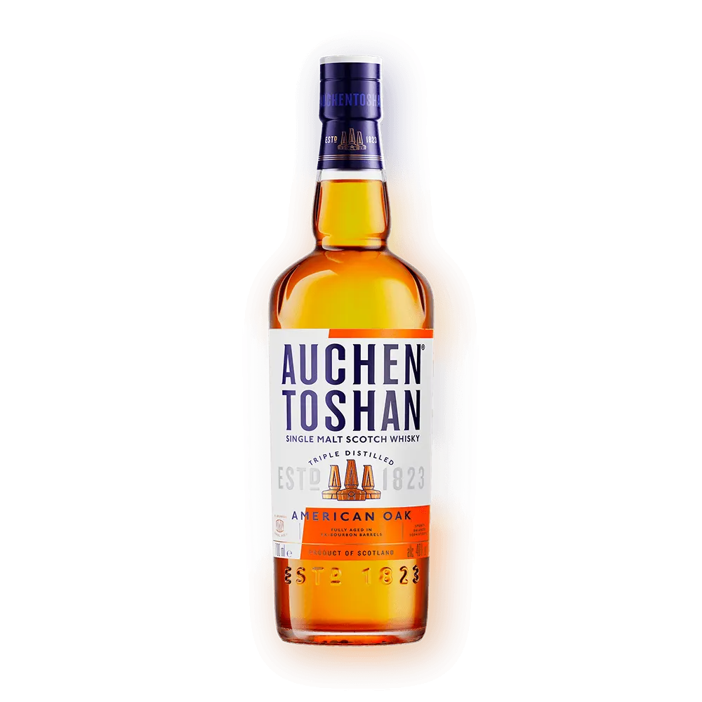 Whisky bottle american oak