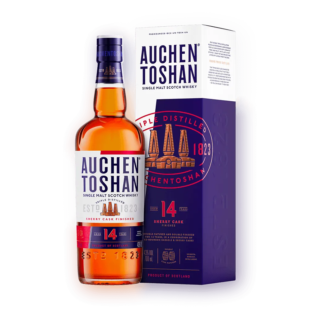 whisky bottle packaging 14 year