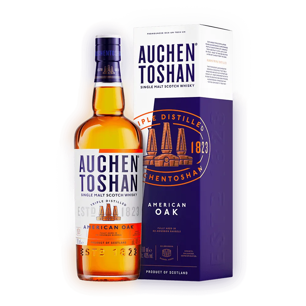 whisky bottle packaging american oak