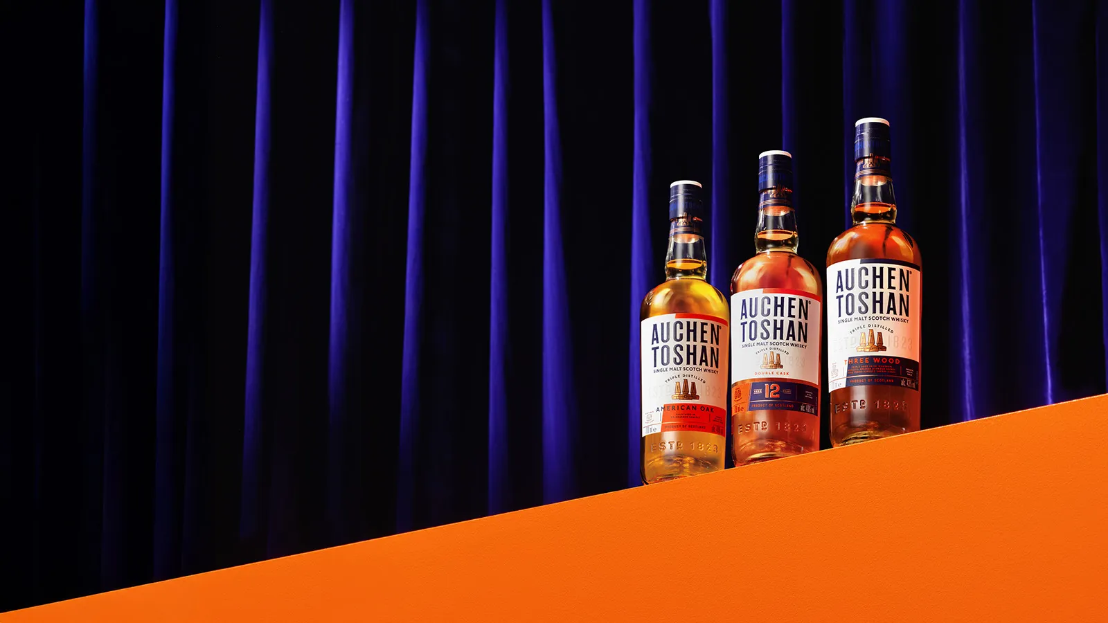 Whiskey bottle auchentoshan